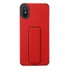 Newface Xiaomi Redmi 9A Kılıf Mega Standlı Silikon - Kırmızı