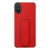 Newface Xiaomi Redmi 9A Kılıf Mega Standlı Silikon - Kırmızı