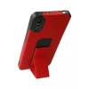 Newface Xiaomi Redmi 9A Kılıf Mega Standlı Silikon - Kırmızı