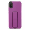 Newface Xiaomi Redmi 9A Kılıf Mega Standlı Silikon - Mor