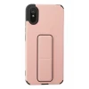 Newface Xiaomi Redmi 9A Kılıf Mega Standlı Silikon - Pudra