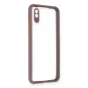 Newface Xiaomi Redmi 9A Kılıf Miami Şeffaf Silikon - Açık Mor