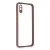 Newface Xiaomi Redmi 9A Kılıf Miami Şeffaf Silikon - Açık Mor