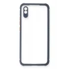Newface Xiaomi Redmi 9A Kılıf Miami Şeffaf Silikon - Gri