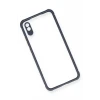 Newface Xiaomi Redmi 9A Kılıf Miami Şeffaf Silikon - Gri