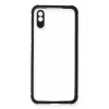 Newface Xiaomi Redmi 9A Kılıf Miami Şeffaf Silikon - Lacivert