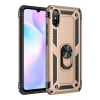 Newface Xiaomi Redmi 9A Kılıf Sofya Yüzüklü Silikon Kapak - Gold
