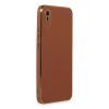 Newface Xiaomi Redmi 9A Kılıf Volet Silikon - Kırmızı