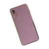 Newface Xiaomi Redmi 9A Kılıf Volet Silikon - Mor