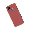 Newface Xiaomi Redmi 9C Kılıf Volet Silikon - Kırmızı
