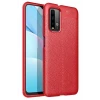 Newface Xiaomi Redmi 9T Kılıf Auto Focus Kapak - Kırmızı