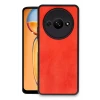Newface Xiaomi Redmi A3 4G Kılıf Aras Deri Kapak - Kırmızı