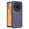 Newface Xiaomi Redmi A3 4G Kılıf Aras Deri Kapak - Lacivert