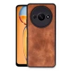 Newface Xiaomi Redmi A3 4G Kılıf Aras Deri Kapak - Taba
