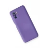 Newface Xiaomi Redmi Note 10 Kılıf Nano içi Kadife Silikon - Mor