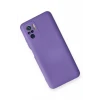 Newface Xiaomi Redmi Note 10 Kılıf Nano içi Kadife Silikon - Mor