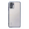 Newface Xiaomi Redmi Note 10 Kılıf Razer Lensli Silikon - Açık Mavi