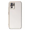Newface Xiaomi Redmi Note 10 Kılıf Volet Silikon - Beyaz