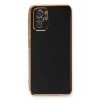 Newface Xiaomi Redmi Note 10 Kılıf Volet Silikon - Siyah