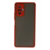Newface Xiaomi Redmi Note 10 Pro Kılıf Montreal Silikon Kapak - Kırmızı