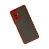 Newface Xiaomi Redmi Note 10 Pro Kılıf Montreal Silikon Kapak - Kırmızı