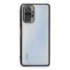 Newface Xiaomi Redmi Note 10 Pro Kılıf Razer Lensli Silikon - Siyah