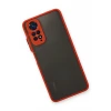 Newface Xiaomi Redmi Note 11 Kılıf Montreal Silikon Kapak - Kırmızı