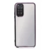Newface Xiaomi Redmi Note 11 Kılıf Razer Lensli Silikon - Mor