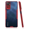 Newface Xiaomi Redmi Note 11 Pro Kılıf Platin Silikon - Kırmızı