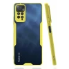 Newface Xiaomi Redmi Note 11 Pro Kılıf Platin Silikon - Sarı