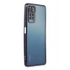 Newface Xiaomi Redmi Note 11 Pro Kılıf Razer Lensli Silikon - Mor