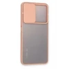Newface Xiaomi Redmi Note 11 Pro Plus 5G Kılıf Palm Buzlu Kamera Sürgülü Silikon - Pembe