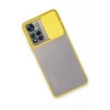 Newface Xiaomi Redmi Note 11 Pro Plus 5G Kılıf Palm Buzlu Kamera Sürgülü Silikon - Sarı