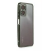 Newface Xiaomi Redmi Note 11E Kılıf Razer Lensli Silikon - Yeşil