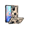 Newface Xiaomi Redmi Note 11T Kılıf Sofya Yüzüklü Silikon Kapak - Gold