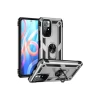 Newface Xiaomi Redmi Note 11T Kılıf Sofya Yüzüklü Silikon Kapak - Gümüş