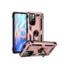 Newface Xiaomi Redmi Note 11T Kılıf Sofya Yüzüklü Silikon Kapak - Rose