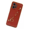 Newface Xiaomi Redmi Note 12 4G Kılıf Esila Silikon - Kırmızı