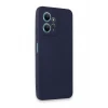 Newface Xiaomi Redmi Note 12 4G Kılıf First Silikon - Lacivert