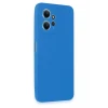 Newface Xiaomi Redmi Note 12 4G Kılıf First Silikon - Mavi