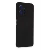 Newface Xiaomi Redmi Note 12 4G Kılıf Nano içi Kadife Silikon - Siyah