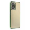 Newface Xiaomi Redmi Note 12 4G Kılıf Razer Lensli Silikon - Yeşil