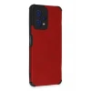 Newface Xiaomi Redmi Note 12 5G Kılıf Loop Deri Silikon - Kırmızı