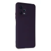 Newface Xiaomi Redmi Note 12 5G Kılıf Nano içi Kadife Silikon - Mor