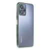 Newface Xiaomi Redmi Note 12 5G Kılıf Razer Lensli Silikon - Yeşil