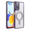 Newface Xiaomi Redmi Note 12 Pro 4G Joke Simli Magneticsafe Kılıf - Derin Mor
