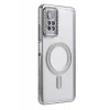 Newface Xiaomi Redmi Note 12 Pro 4G Joke Simli Magneticsafe Kılıf - Gümüş