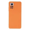 Newface Xiaomi Redmi Note 12 Pro 4G Kılıf Nano içi Kadife Silikon - Turuncu
