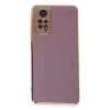 Newface Xiaomi Redmi Note 12 Pro 4G Kılıf Volet Silikon - Mor