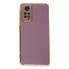 Newface Xiaomi Redmi Note 12 Pro 4G Kılıf Volet Silikon - Mor